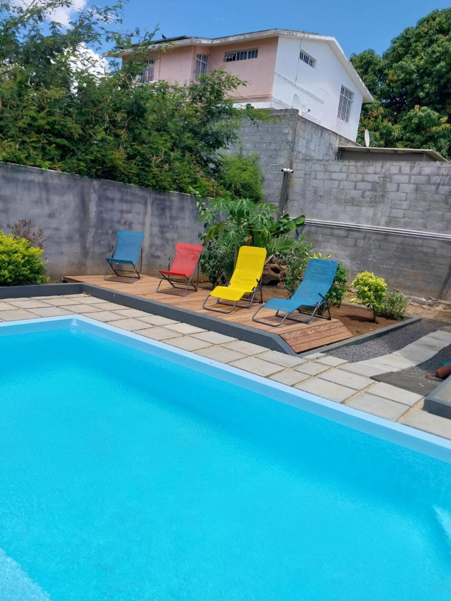 Villa Beautiful House With Private Pool In Mauritius Albion Exterior foto